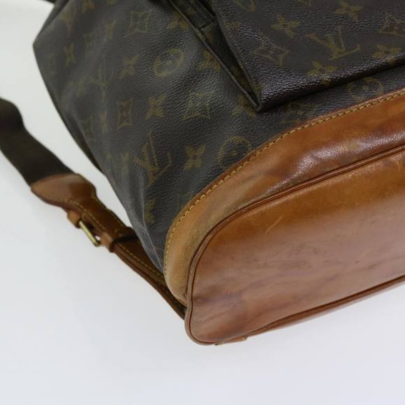 LOUIS VUITTON Monogram Montsouris GM Backpack M51135 LV Auth 62696 - Picture 15 of 16